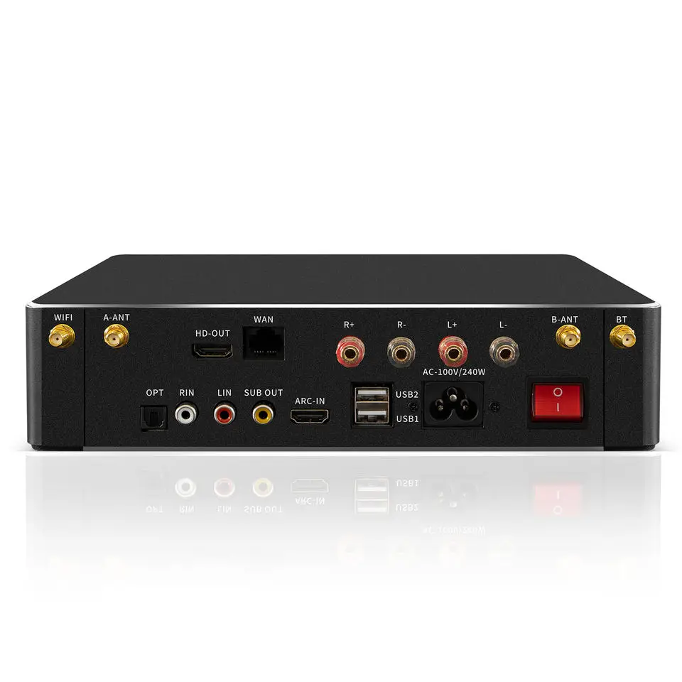 Ihomelife newest 2T2R Dual wifi cloud panel karaoke android TV Box party KTV Machine with 2 Microphone 300W amplifier