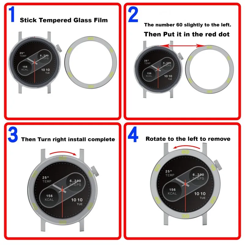 حلقة إطار معدني لساعة CMF Pro 2 حافظة ساعة واقية غ...