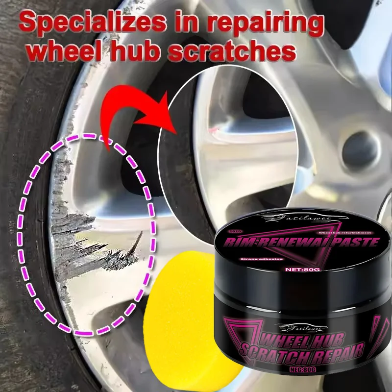 Car Wheel Scratch Repair Wax 5