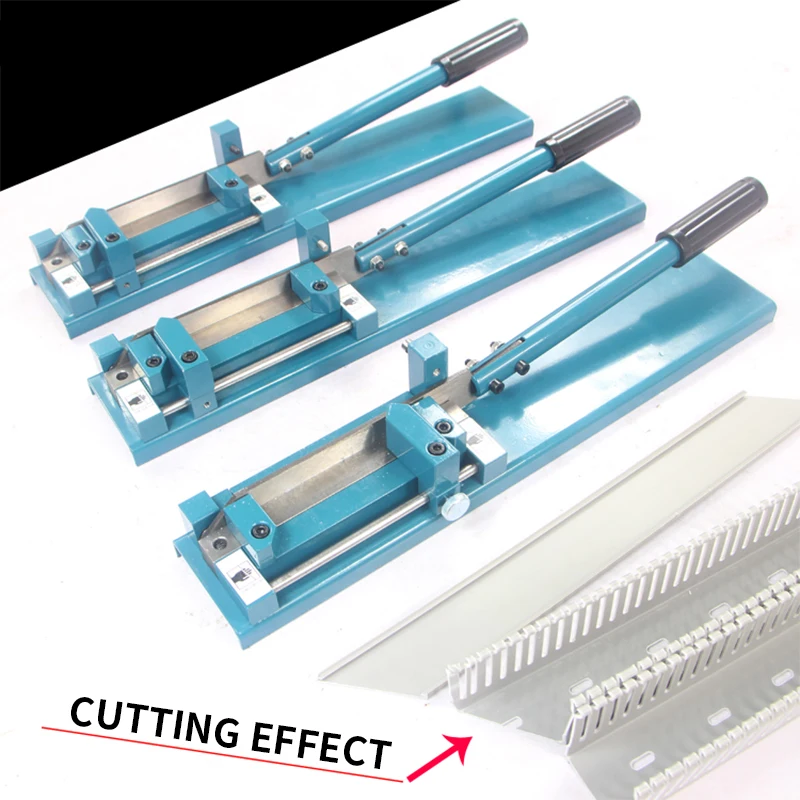 SC-01 Wire Duct Cutter Plastic Slotted Wiring Duct And Covers Cutting Machine 200mm Cabe Trunking Bench Multi-Angle Cutting Tool