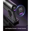 Cordless Vacuum Cleaner with LED Display, 45kpa 550W Brushless Motor, Max 50 Mins Runtime with Detachable Battery, 6 in 1 3
