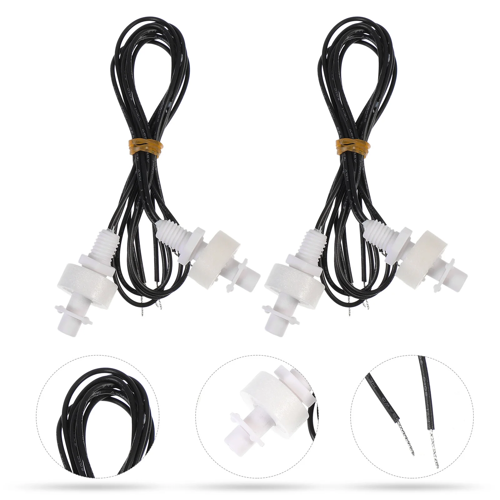 2PcsFishTankFloatSwitchLiquidLevelFloatSwitchWaterSensor
