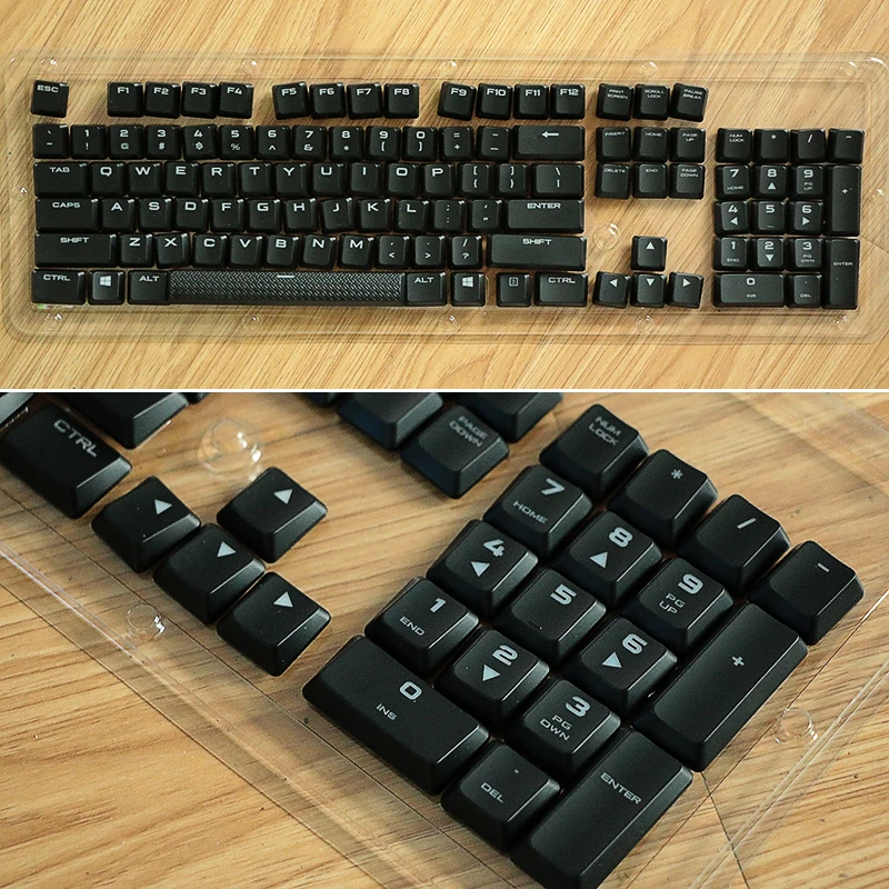 Keycaps Originais para Corsair K70 Mk.2 Versão Low Profile Conjunto