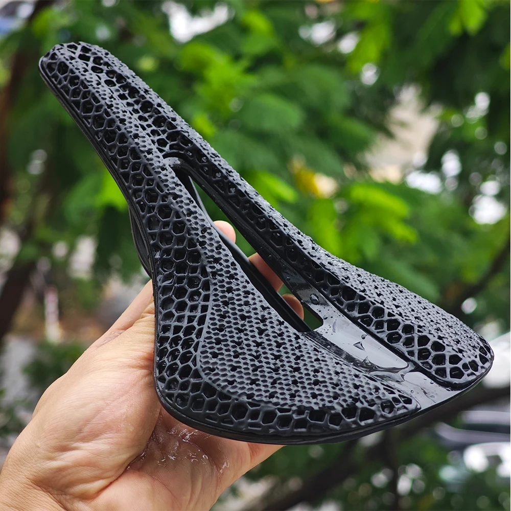 GOLDIX PS-GLAXY 3D-Druck Fahrrad Carbon Sattel Ultraleichte Autobahn MTB Rennsattel Fahrradkissen Fahrradsitz Zubehör – Detail 7