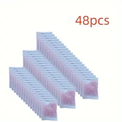 Natural Camphor Ball Deodorizer for Odor and Insect Protection (48 Pieces) (48pcs)