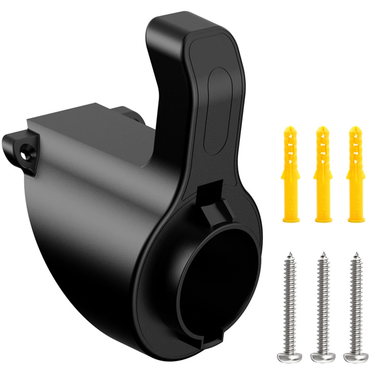 J1772 EV Charger Holder Fixed Base Charger Nozzle Holster Dock Electric Vehicle Car NEVs Wall-Mount Gun-Head Socket Connector ev charger