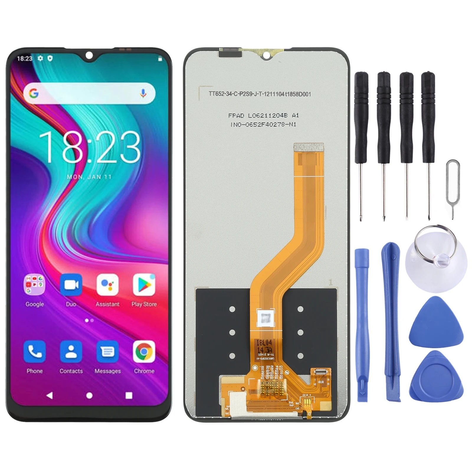 

Replacement LCD Display for Doogee X96 X95 X93 Screen and Digitizer Full Assembly for Doogee V10