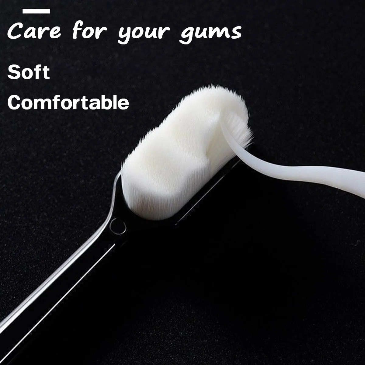 1-5pcs High Density Soft Bristle Sensitive Gums Gentle Deep Cleaning Manual Toothbrush Home Bathroom Travel Portable_voghion.com