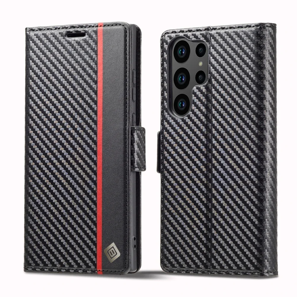 Premium Wallet Flip Phone Case with Magnetic Closure and Card Slots