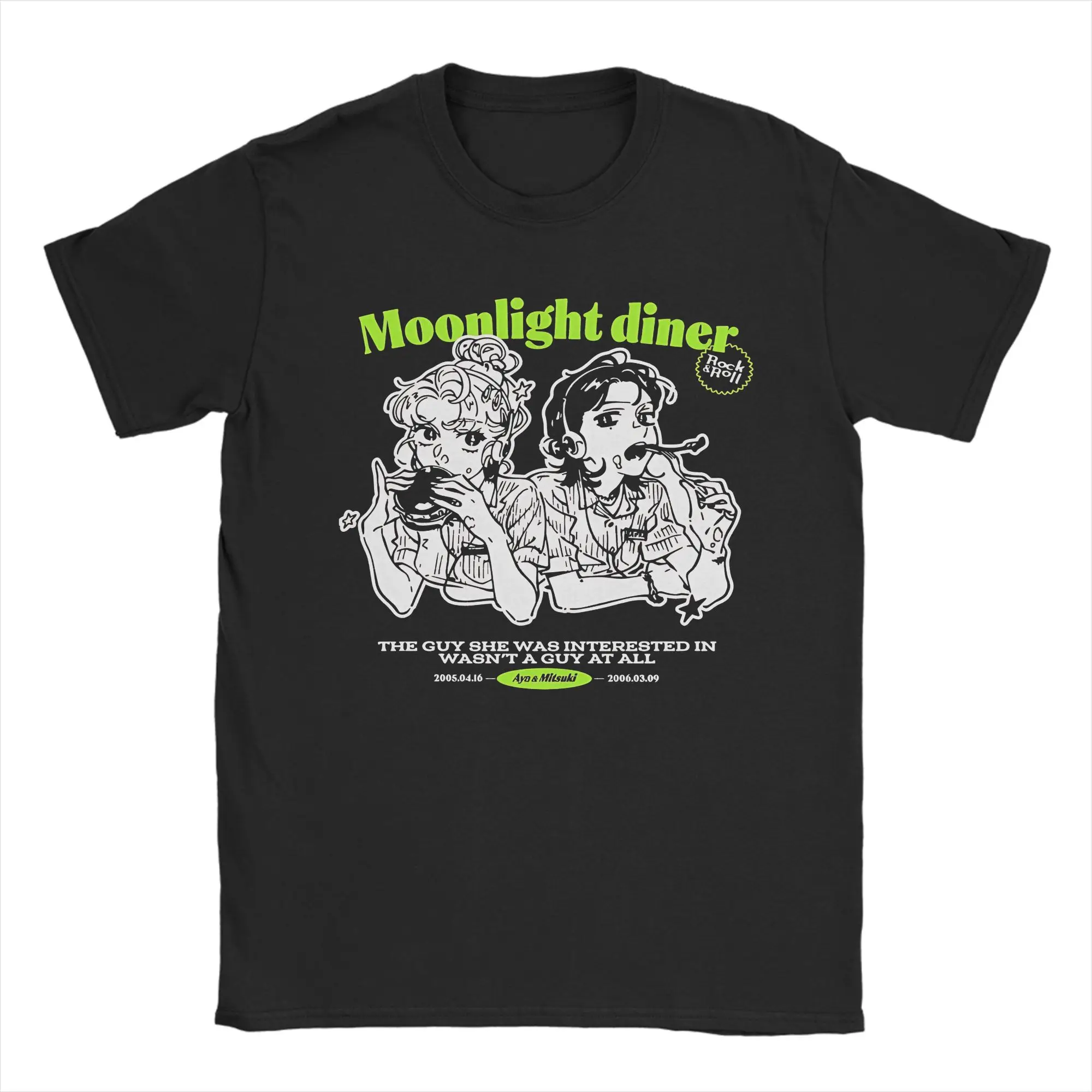 Der Kerl, der sie interessiert wurde, dass es keinen Kerl überhaupt wurde 
 Anime T Shirt Reine Baumwolle T-Shirt Rundhals T-shirts Kleidung Plus Größe