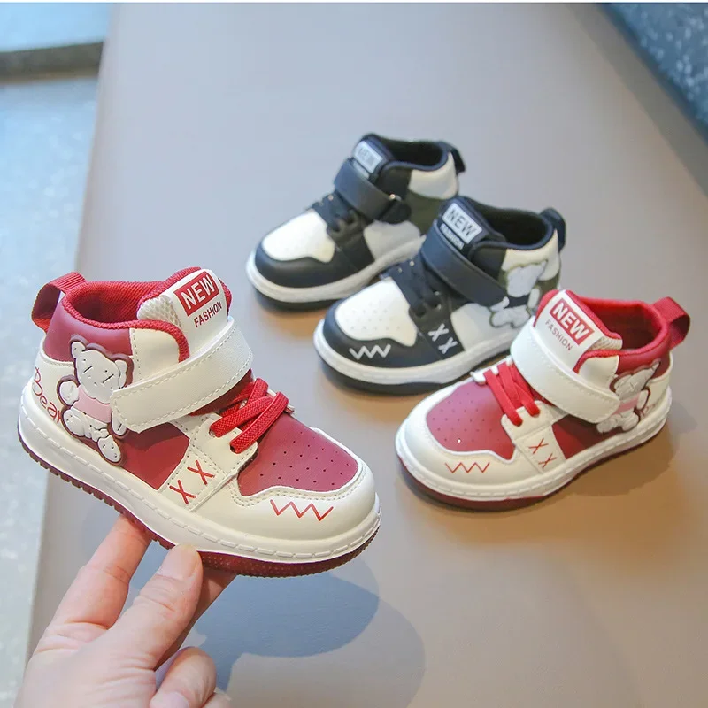 Children's Shoes Girls' Sports Shoes Boys' Casual Shoes Soft Sole Baby Board Shoes  kids skate shoes  skating shoes for kids