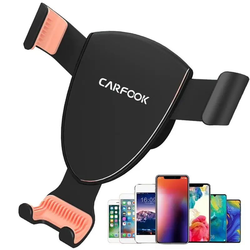 

Car Vent Phone Mount 360 Degree Rotatable Phone Vent Holder Three-Arm Clamp Non-Slip Wear-Resistant Phone Holder For Truck SUV