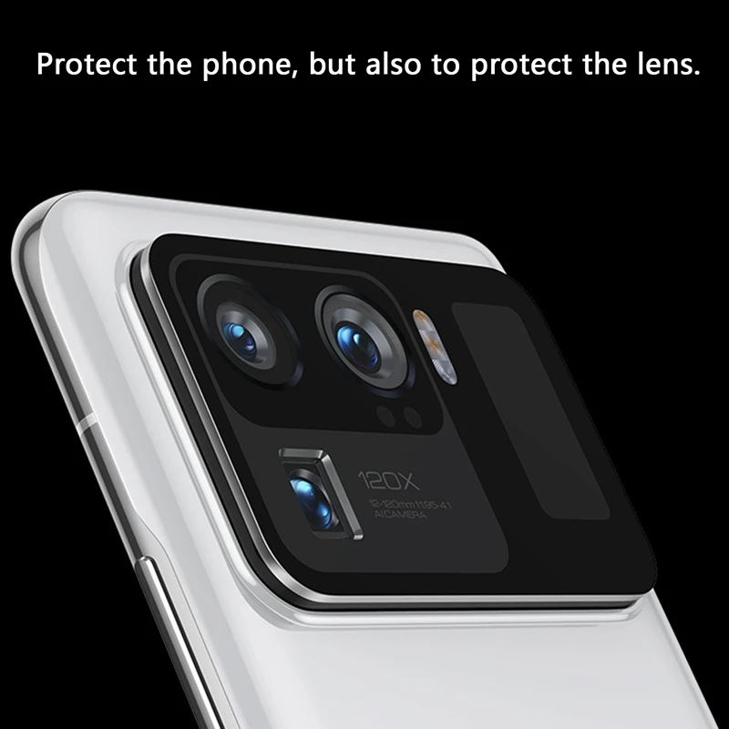 Kamera objektivs chutz für Xiaomi Mi 11 Ultra Case Protector Metall kamera abdeckung für Mi11 Ultra Protection Film – Detail 4
