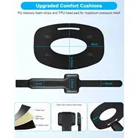 TRANSNOVO Adjustable Head Strap Compatible with Oculus Quest 2 and Meta Quest 2 Comfortable and Ergonomic VR Accessory for Enha - Image 4