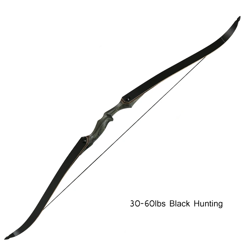 Arc Takedown 57 Pouces Recurve – 20/30/40 LBS, 12 Flèches Carbone SP500, Chasse Tir à L'Arc