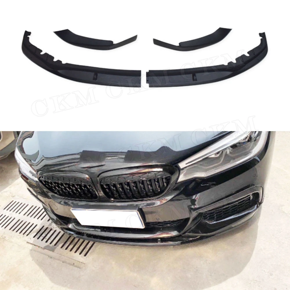 

Передний бампер ABS Carbon Look, автомобильные аксессуары для BMW 5 серии G30 G31 G38 540i M Sport MP Style 2017 2018 2019