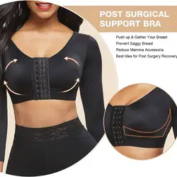 Orthopedic Corset Women Arm Shaper Post Surgery Closure Compression Bra Tank Top Shapewear Posture Corrector Slimming Sleeves