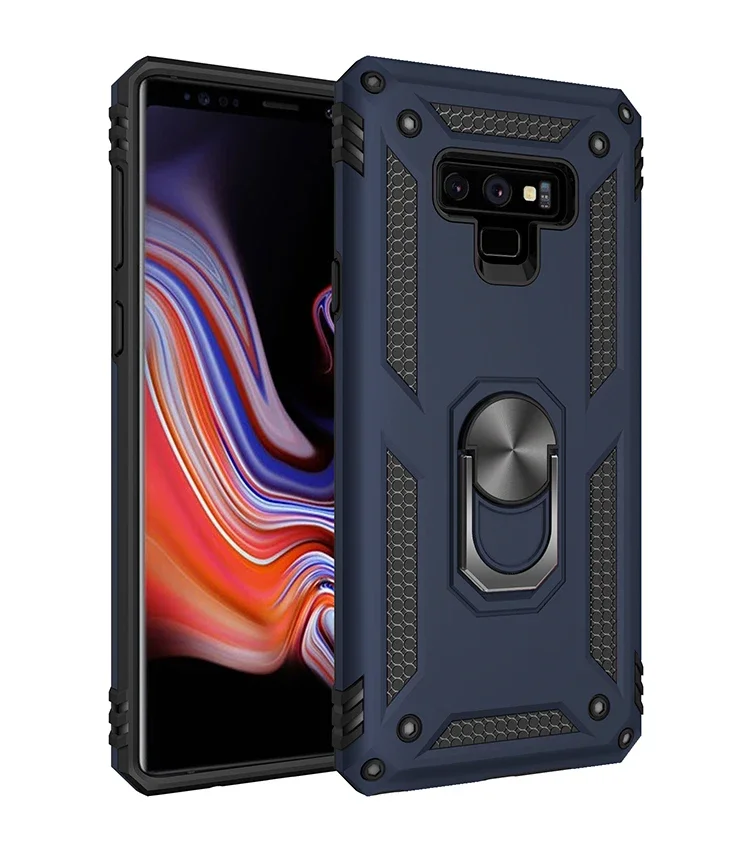 Luxury Armor Shockproof Silicone Bumper Case with Hard PC Cover