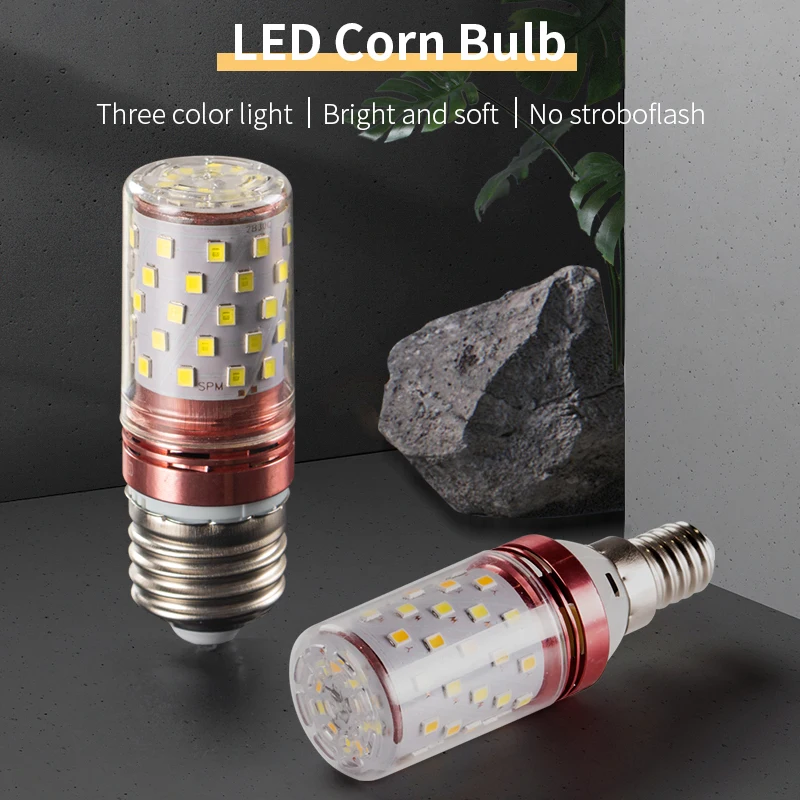 Led 옥수수 전구 빛 E14 샹들리에 촛불 전구 E27 LED Bombillas 램프 220V 벽 램프 천장 광원
