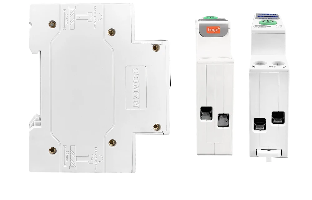 1-63A TOMZN, 1P + N, WIFI, Monitoramento