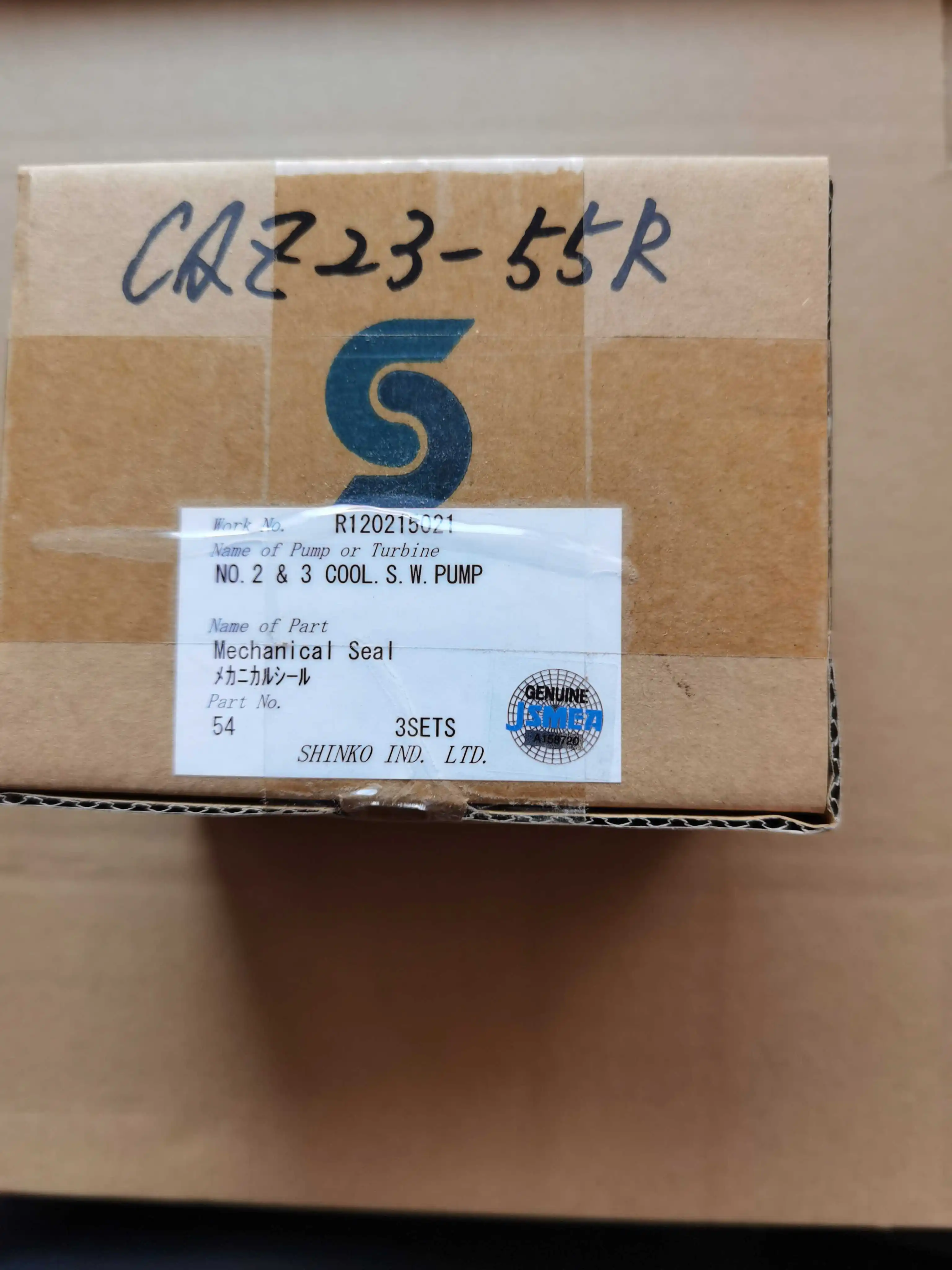 

Condensate pump RVE 100M pump Kobelco mechanical shaft seal CQZ23-55R/US-2A-55