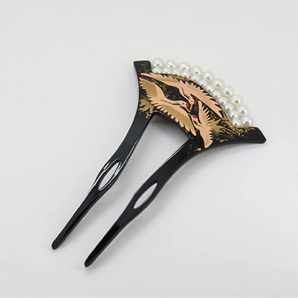 Hair Accessories for Girls U-shaped Hairpin Sticks Long Japanese-style Chopsticks Bride Tiara 2