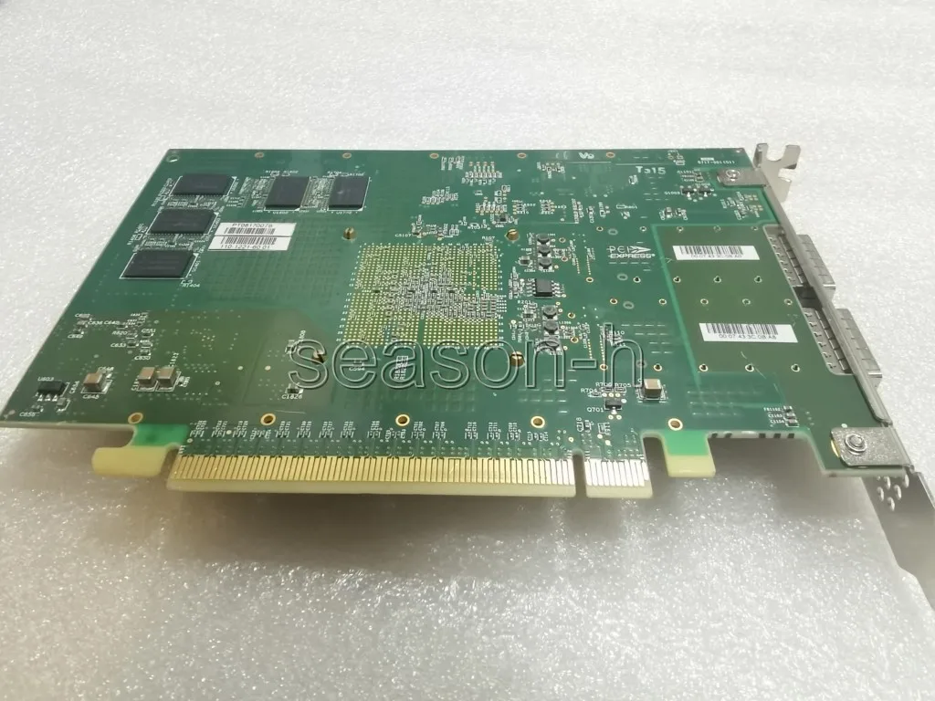 T62100-CR 듀얼 포트 네트워크 카드, PCIe 100Gbit, 2x QSFP28
