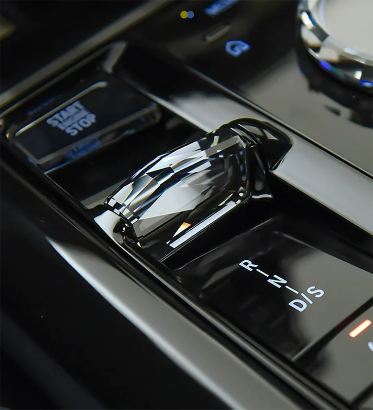 Car Crystal Gear Shift Paddles For BMW 5 Series i5/i7/X3/iX3 G60 G68 Engine Sta