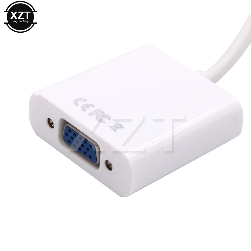 Mini Thunderbolt Mini DisplayPort Display Port DP To VGA Cable Adapter 1080P MacBook Pro iMac Mac 1pc vga cable adapter displayport to vga adapter cable