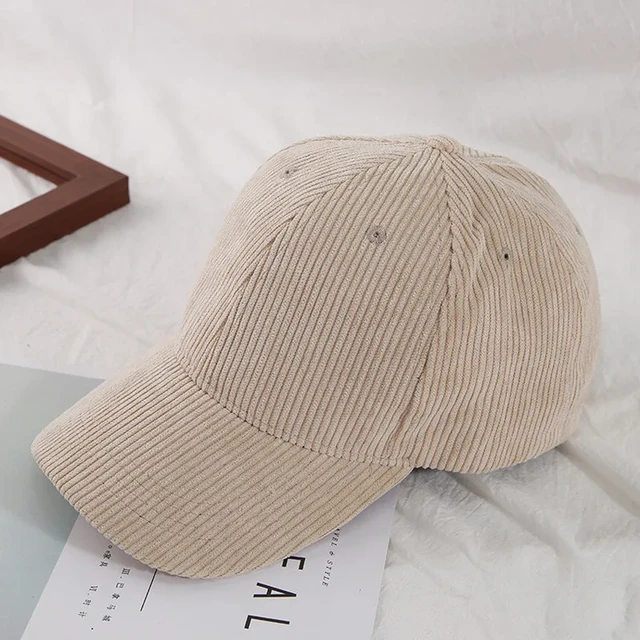 Mens Baseball Hat Corduroy, Women Cap Hat Corduroy