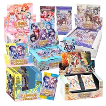 

Original Goddess Story Anime Figures Bronzing Barrage Flash Cards SSR Akame Collectible Cards Toys Birthday Gifts for Children