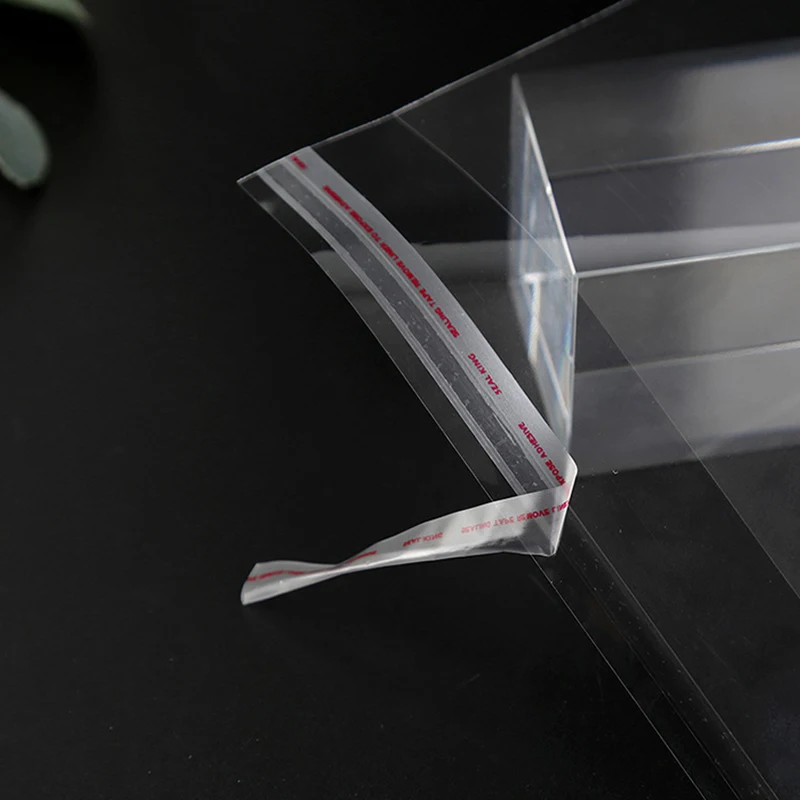 20pcs/set Width 30cm Storage Bags Clear Self Adhesive Seal Plastic Packaging Resealable Cellophane Opp Poly Bags Gift Bags 4