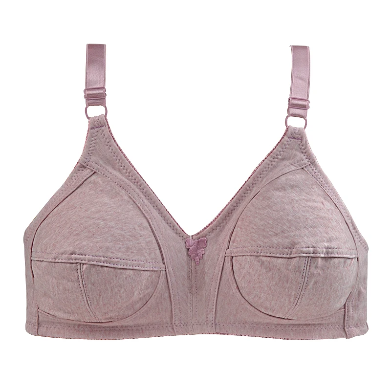 2024 New Arrival Bra For Women Wireless Bras Cotton Thin Brassiere Female Confortable Underwear Big Size 48C 46CD Cup