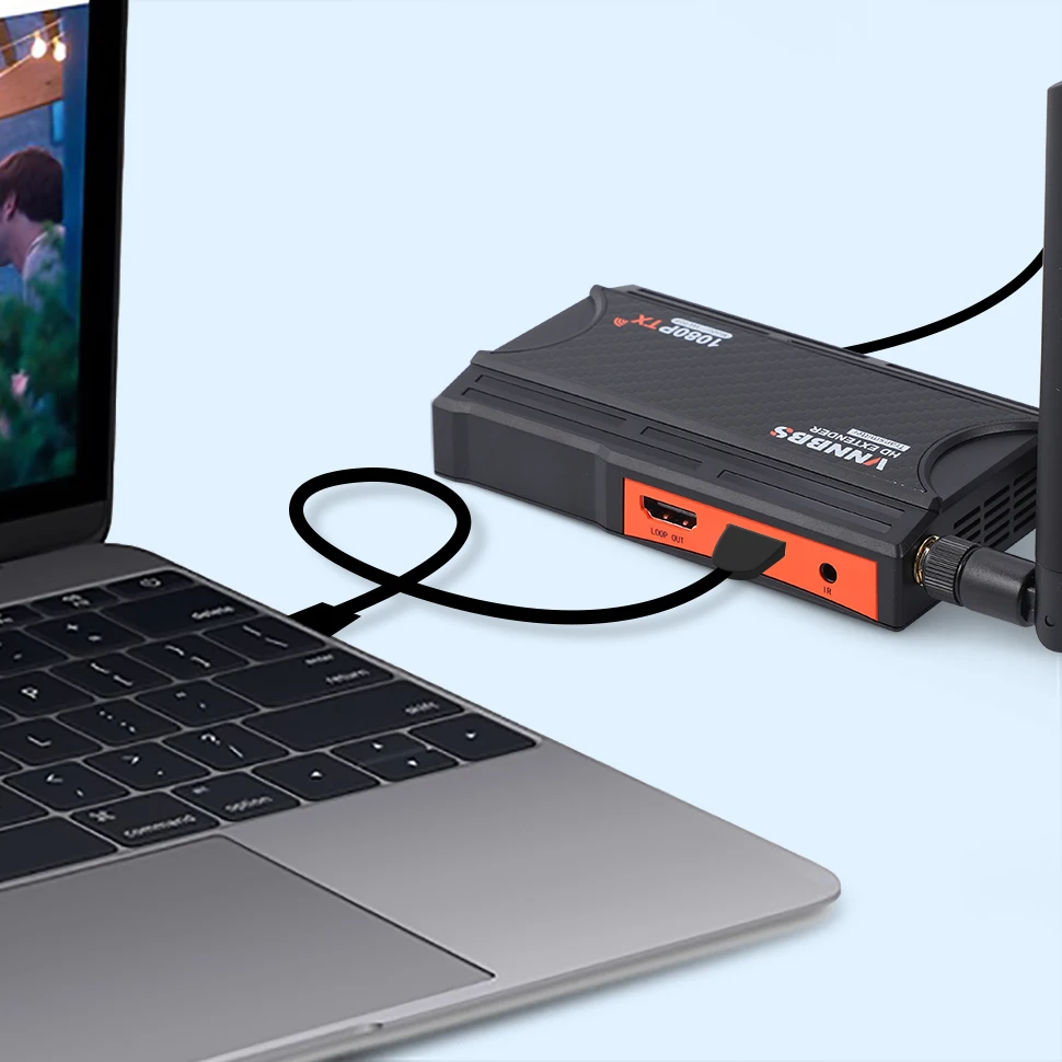 Wireless Extender Kit 1080P Screen Share 250m Wireless HDMI Video Transmitter an
