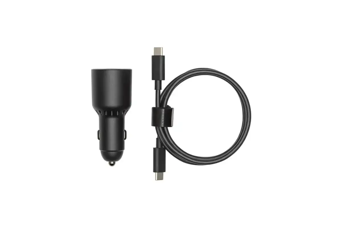 DJI 65W Car Charger for DJI Mavic 3 Series / Air 3S / Flip Avata 2 Neo Drone Original Accessories
