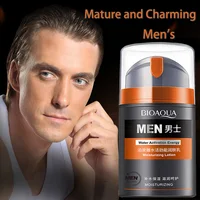 Crème hydratante pour le visage pour homme, contrôle du sébum, anti-âge, lisse, déformable, resserre les pores, blanchissant, soins de la peau 1