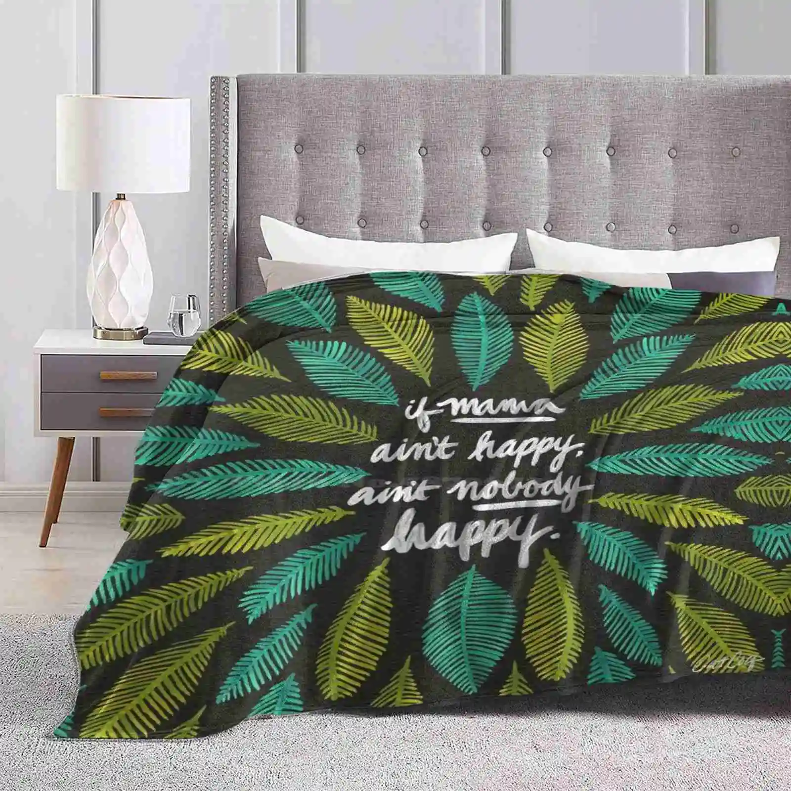 If Mama Ainnot Happy Tutte Le Taglie Coperta Morbida Home Decor Biancheria Da Letto Se Mama Aint Happy Mom Mothers Day Quote Funny Inspire