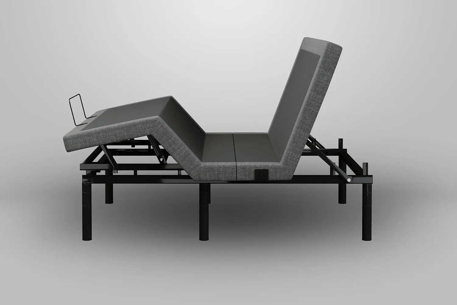 4i Custom Adjustable Bed Base, Wireless, Massage, Nightlight, Zero-Gravity, Anti-Snore, Memory Pre-Sets (Split California King)