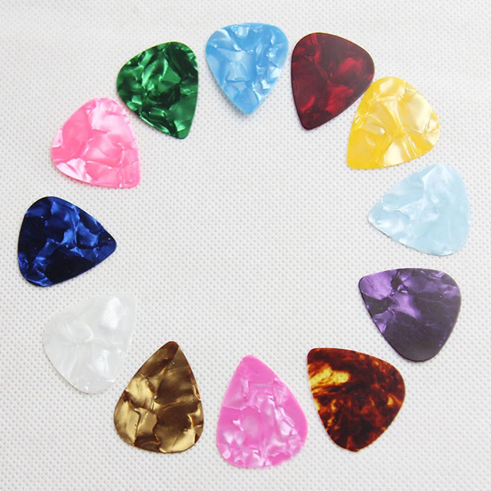 

Bass Pick 0.71MM Celluloid Guitar Plectrum Sharpnel for Ukulele Guitar