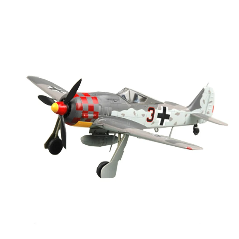 Easymodel 36403 1/72 WW II Aircraft Warbird FW190A-6 1943 Military Static Plastic Model Toy Collection or Gift