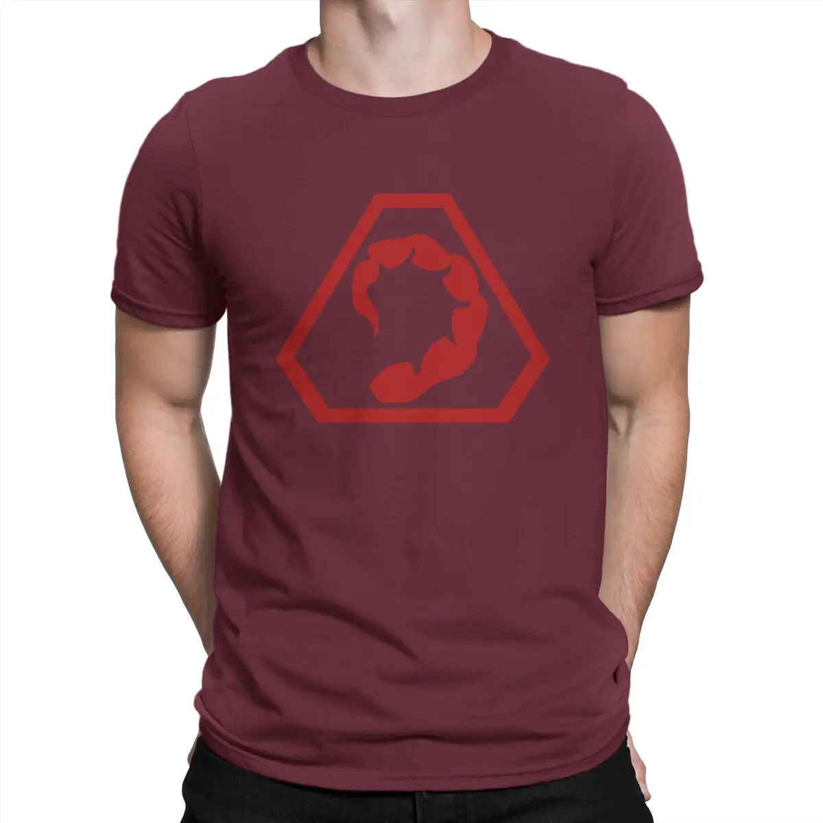 thumbnail image 1 of Camisetas divertidas de la Hermandad de NOD para hombre, camisetas de algodón de cuello redondo, camisetas de manga corta de Alerta Roja, camisetas clásicas, 1 of 7