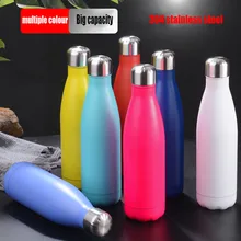 

Sublimation Blanks Water Bottle Stainless Steel Tumbler Bulk Thermos Bottle Outdoor Sports Cup Big Capacity Multiple Colour