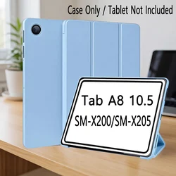 Slim Lightweight Stand Tablet Cover with Auto Wake/Sleep for Tab A8 10.5 X200 (Ice Blue)