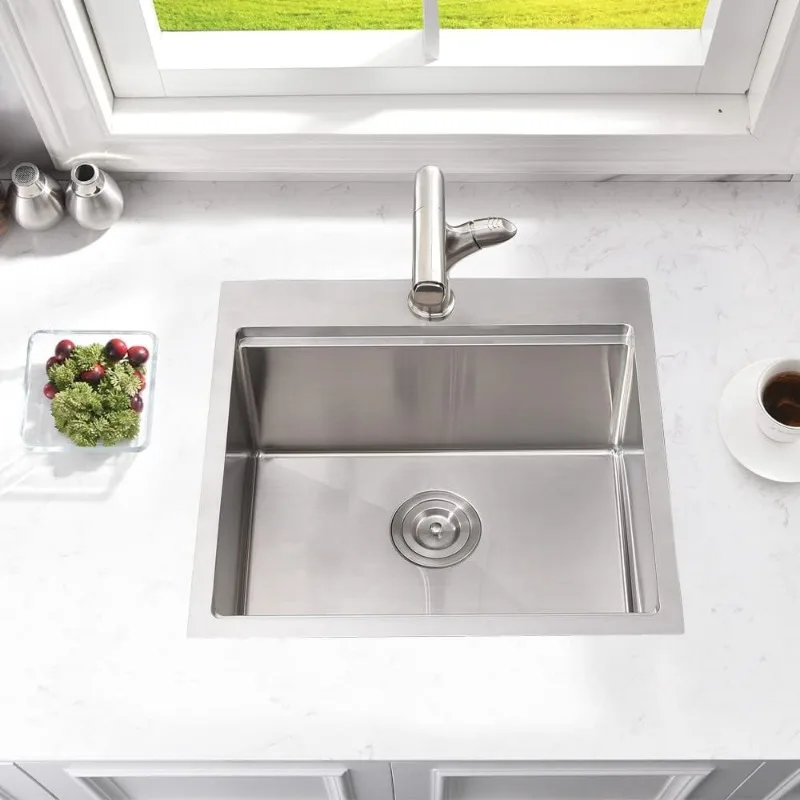 21 Inch Undermount Bar Sink Workstation - Bokaiya 21x20 Bar Sink Outdoor Rv Undermount Sink 16 4