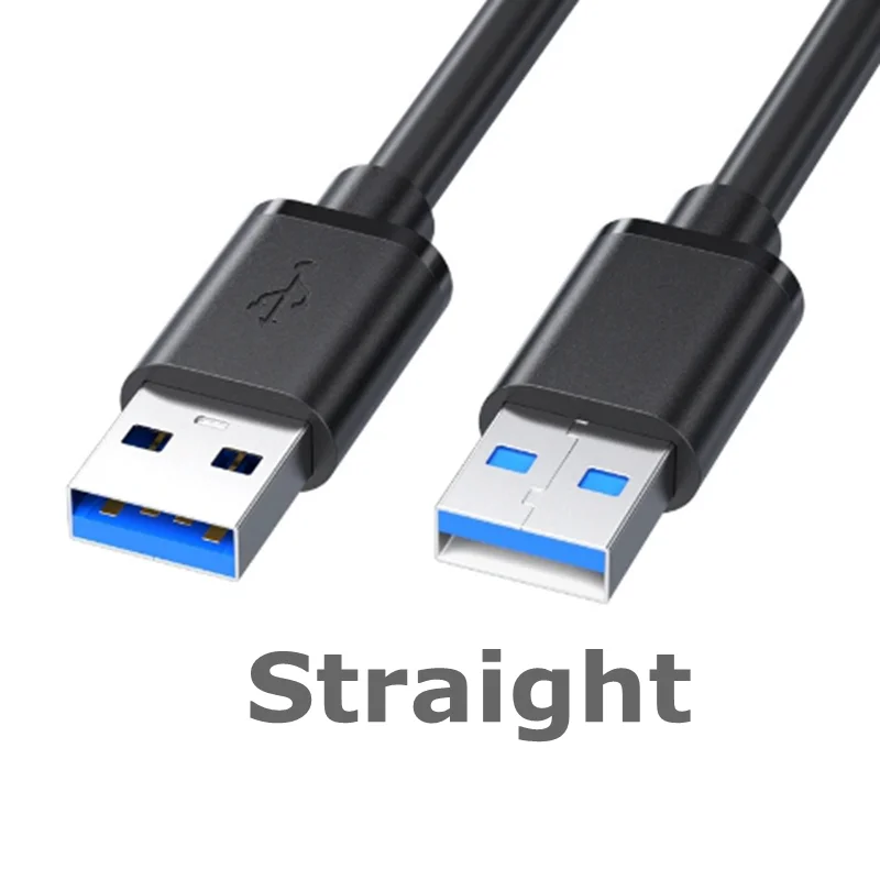 Right Angle USB 3.0 Male to Male Data Cable – High-Speed 5Gbps Connectivity