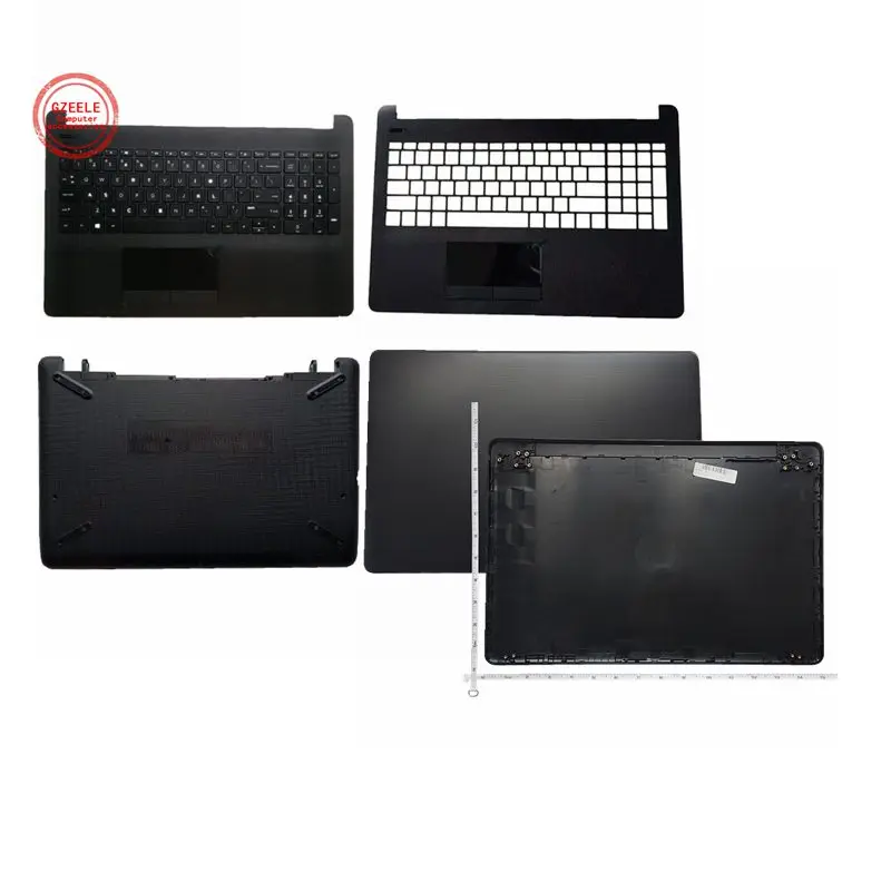 LCD Back Cover bezel Hinges cover Palmrest Bottom Case for HP NoteBook 15-BS 15-BW 15-BS070WM 924892-001 AP204000101SVT 7J1790 laptop cover,lcd bezel