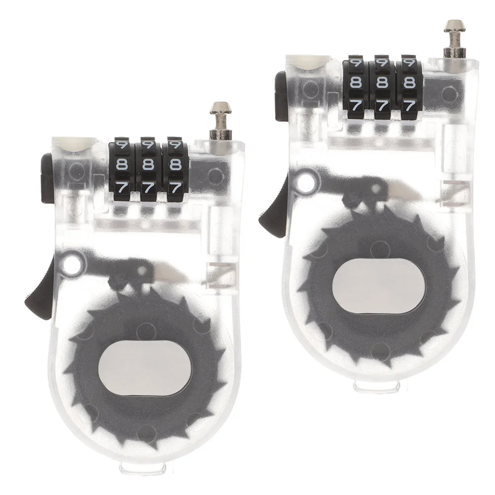 

Ski Anti-Theft Lock Portable Board Lock Light Retractable Safety Wire Rope Steel Cable Lock Bicycle Lock Ski Accessories