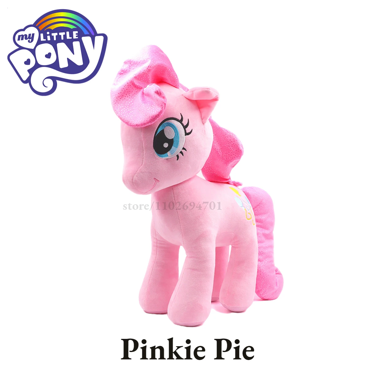 My Little Pony Figuras animais para crianças, Brinquedos de pelúcia dos  desenhos animados, Presente bonito da boneca, Rainbow Dash, Twilight  Sparkle, Applejack, 30cm - AliExpress