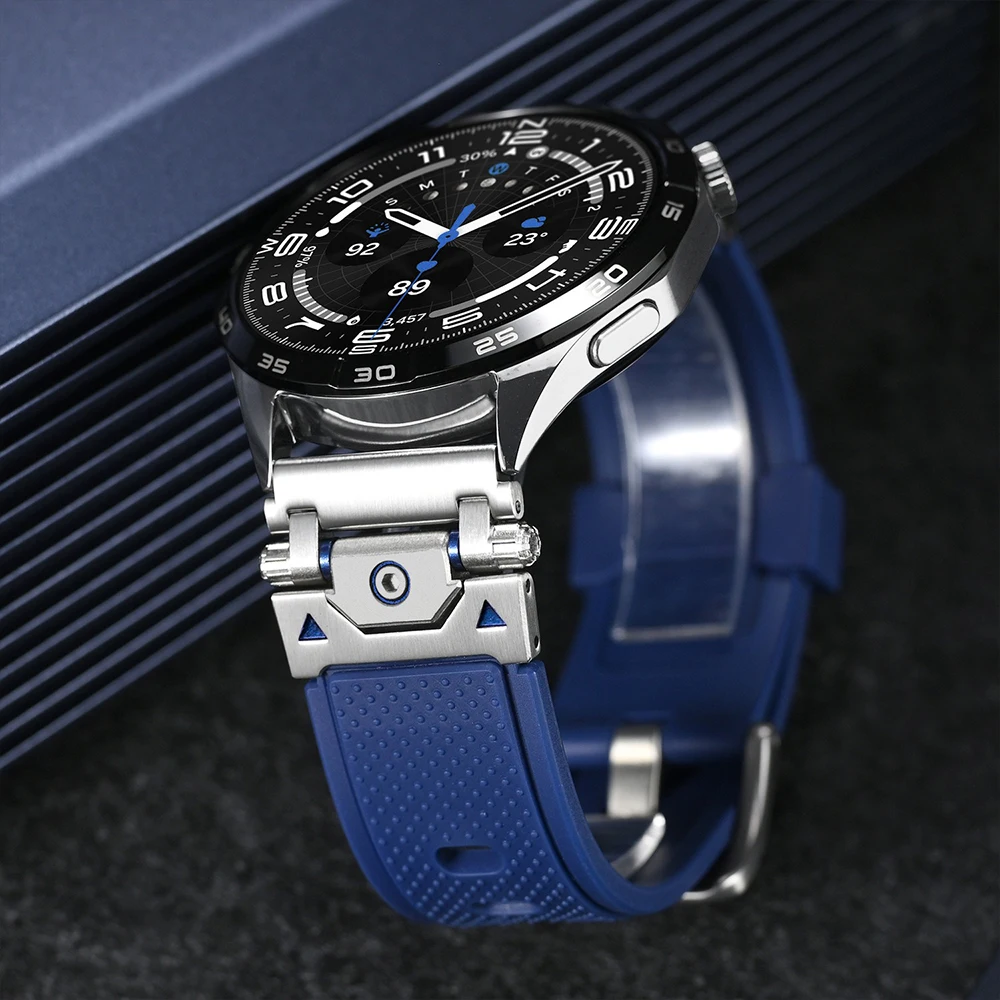 22mm Sports Silicone Loop Bracelet - Soft Band
