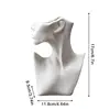 Face Vases For Flowers Ceramics Statue Flower Vase Body Vase Modern Minimalisms Style Face Pots Bust Head Shaped For Birthday 6